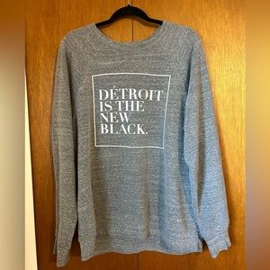 Detroit is the New Black Crewneck